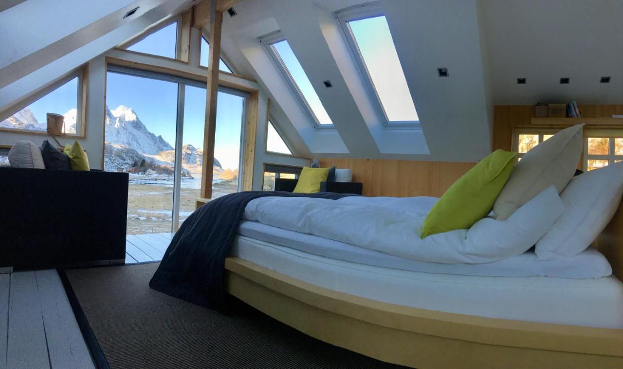 Lofoten Fjord Lodge Saupstad  Exterior foto