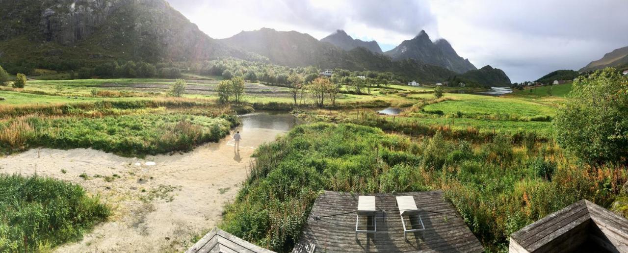 Lofoten Fjord Lodge Saupstad  Exterior foto