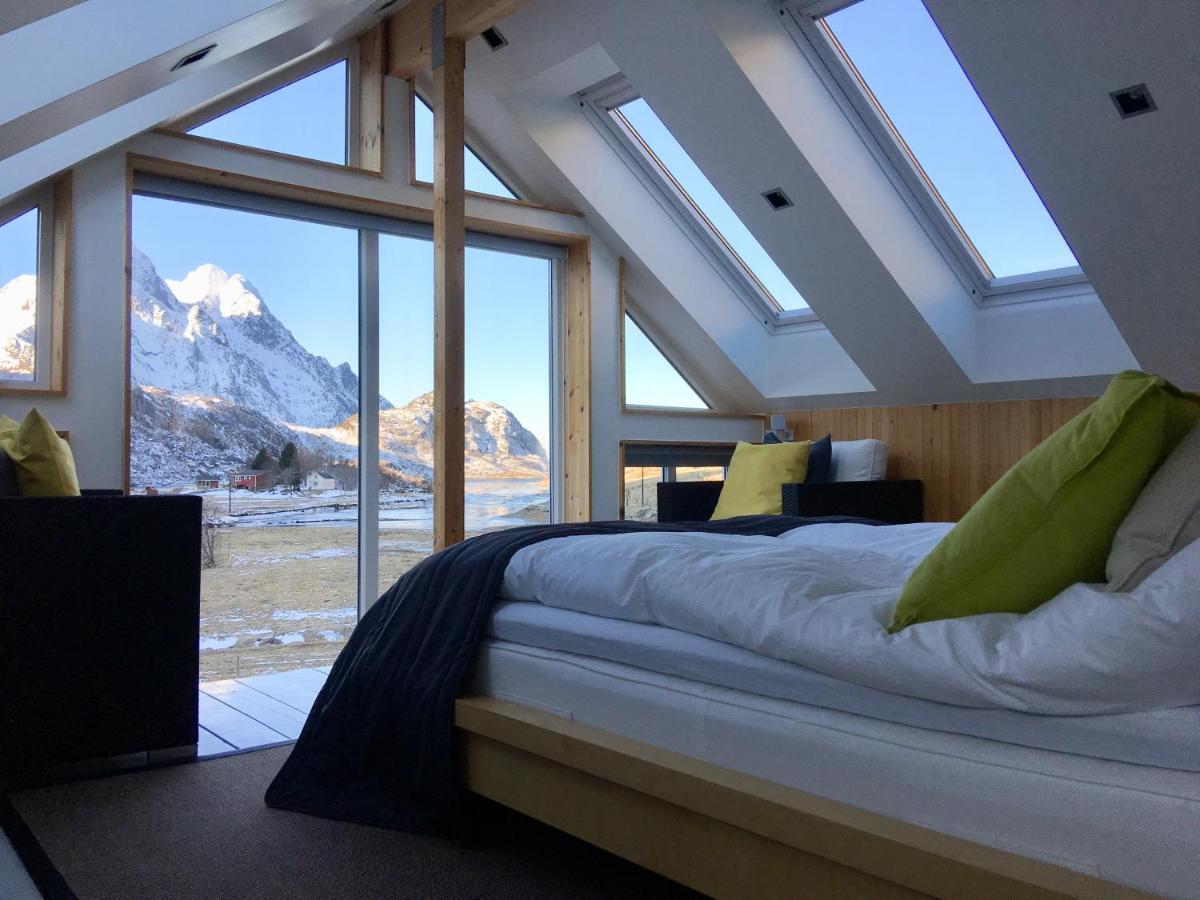Lofoten Fjord Lodge Saupstad  Exterior foto