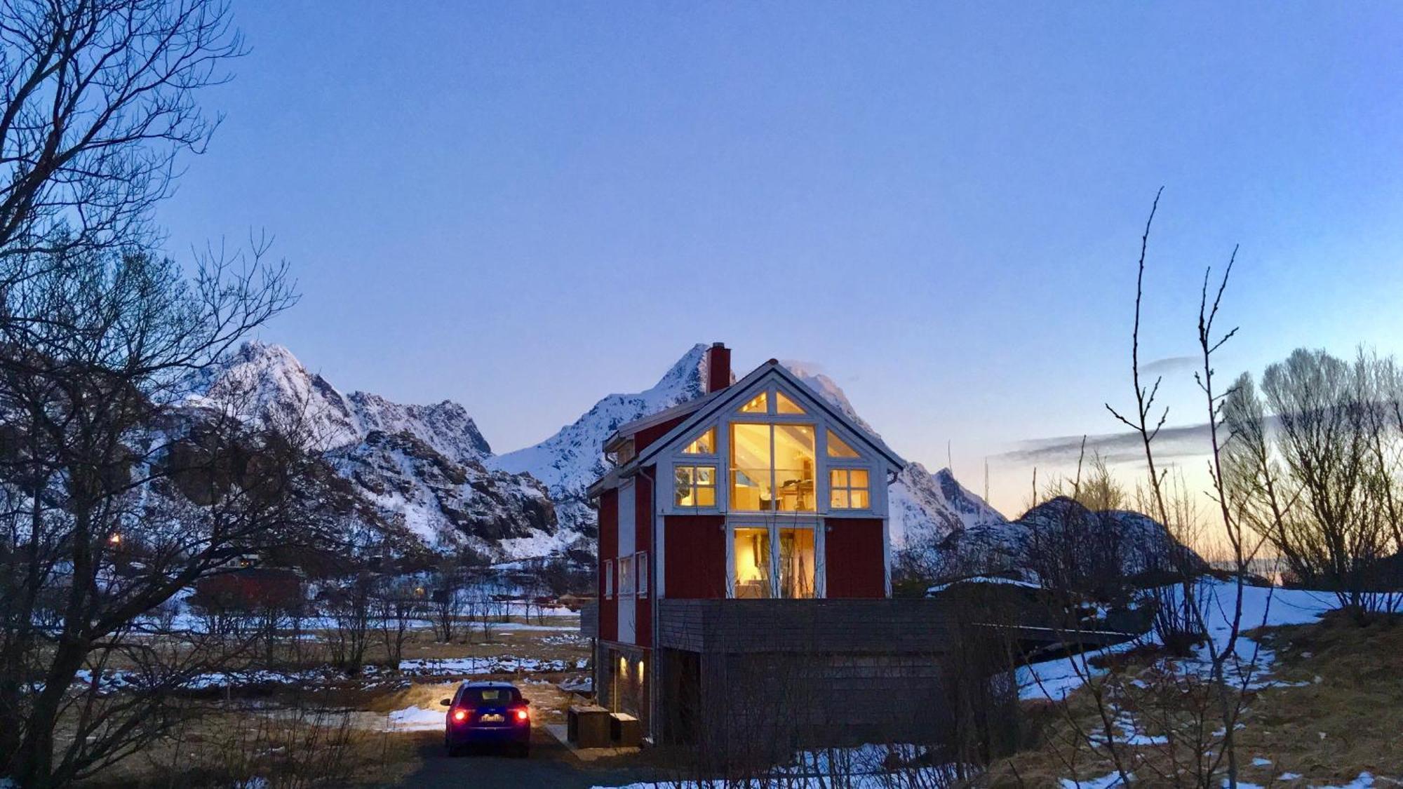 Lofoten Fjord Lodge Saupstad  Habitación foto